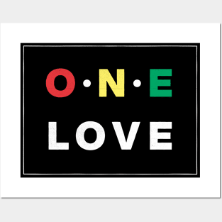 ONE LOVE Posters and Art